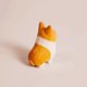 thumbnail image 4 of Hand-Carved Wood Golden Retriever Corgi, 4 of 5