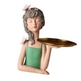 thumbnail image 1 of Bandeja de almacenamiento de estatuas Perfecl escultura multifuncional de niña 28 cm x 18 cm, 1 of 6
