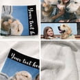 thumbnail image 5 of Custom Blanket with Photos Personalized Text Blankets for Adult Customized for Dad Mom Soft Fleece Throw Blanket Mother's Day Anniversary Valentine 10 Photos Blankets, 5 of 5