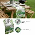 thumbnail image 5 of St. Patrick's Day Table Runner - 108 Inch Long, Kitchen Dining Table Runner Dresser Scarves, Lucky Shamrocks Green Car Country Plants Farmhouse Decor for Coffee Tables Wedding Party Banquet, 5 of 8