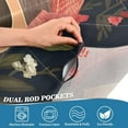 thumbnail image 7 of GZHJMY Sloth Half Window Tier Curtains 36 Inch Blackout Thermal Insulating Kitchen Linen Tier Curtains for Kitchen,Bathroom,Cafe, 7 of 7