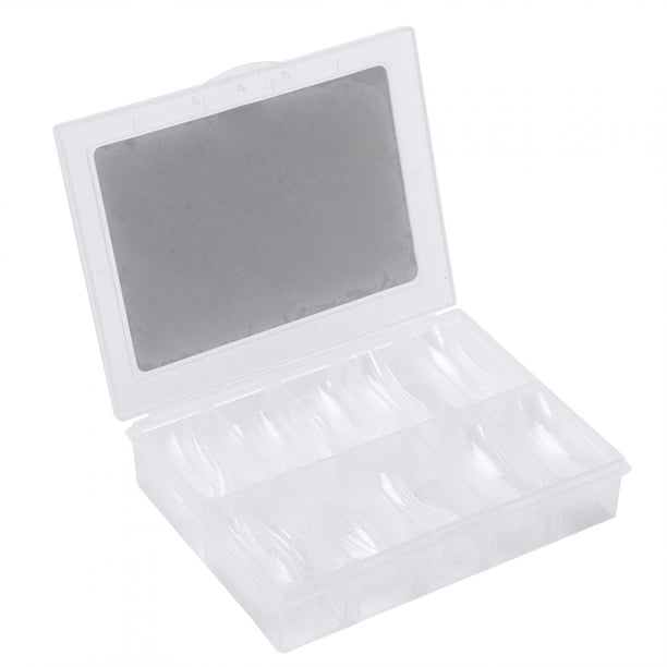 Puntas de extensión de uñas postizas, 120 piezas de sistema dual con forma de uñas postizas para decoración de uñas máxima comodidad