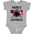 thumbnail image 3 of Inktastic Valentine's Day Papa's Lovebug Boys or Girls Baby Bodysuit, 3 of 5