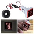 thumbnail image 4 of 3pcs 3 in 1 60-500V 0-100A AC Digital Ammeter Voltmeter, LED Display Voltage Detector Current Tester Gauge, 4 of 5