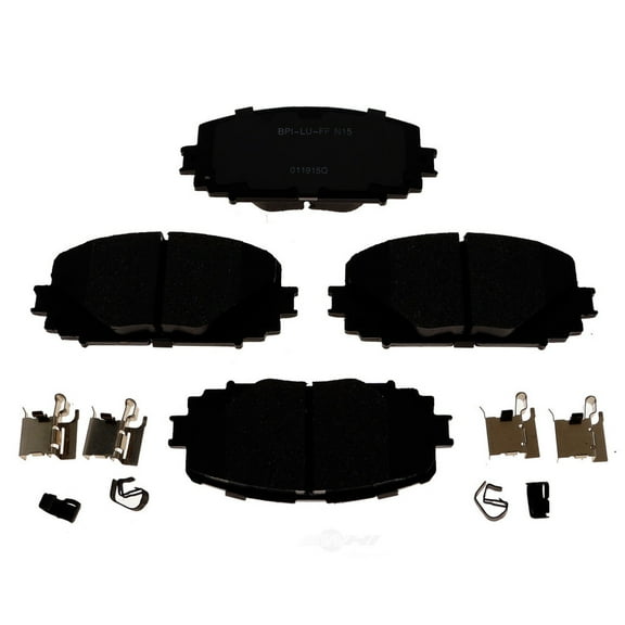 Raybestos MGD1628CH Reliant Brake Pad Set, 1 Pack Fits select: 2012-2015 TOYOTA YARIS, 2017-2018 TOYOTA YARIS L/LE/SE