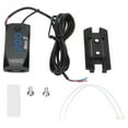 thumbnail image 1 of 3 in 1 Waterproof LED Electronic Meter Motorcycle Digital Time Clock Thermometer VoltmeterBlue Light, 1 of 14
