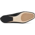 thumbnail image 5 of 27 Edit Naturalizer Women's Carla Ballet Flat Jet Black Satin 8W, 5 of 5
