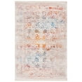 thumbnail image 5 of SAFAVIEH Vintage Persian Bristol Traditional Polyester Area Rug, Light Grey/Multi, 6' x 9', 5 of 5