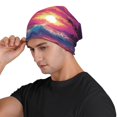 thumbnail image 3 of Naloa Hawaiian Island Beach Shark Soft Beanie Hat, Knit Beanie Daily Beanie in Fine Knit for Women Men Winter Travel, Outdoor, 3 of 7