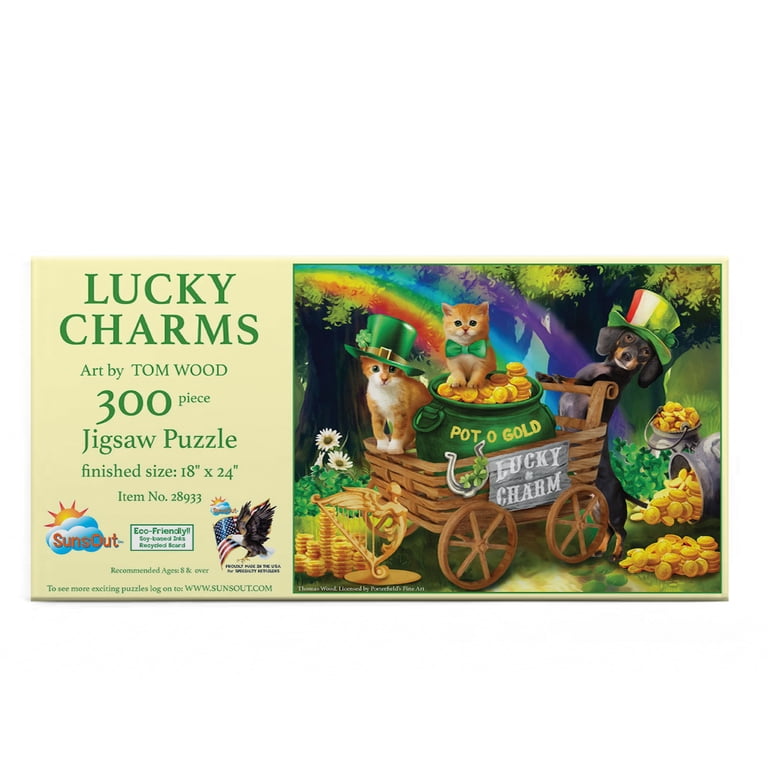 SUNSOUT Camping Buddies 300 Piece Jigsaw Puzzle - 18"x24", Art By Tom Wood