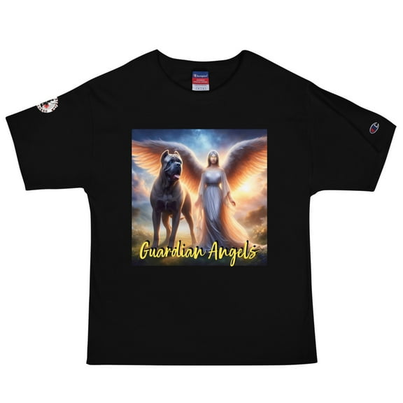 Guardian Angel Champion T-Shirt (Black, S)