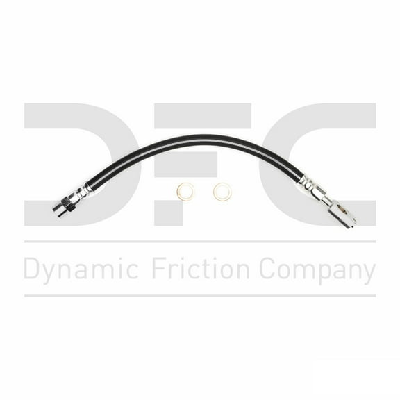 Rear Dynamic Friction Company Brake Line Hose 350-73040 For 2000 Audi A8, 2000-2003 Audi A8 Quattro, 2001-2003 Audi S8