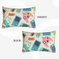 thumbnail image 2 of Honeii Playing Video Games Decorative Throw Pillow Case - Elevate Your Couch, Sofa, or Bed with Stylish Home Decor, Perfect Gift Idea-16"x24", 2 of 6