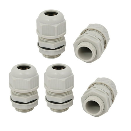 - Unique Bargains 5pcs M20x1.5mm Nylon 3 Hole Cable Gland Connector Joint 6mm-12mm Wire Range