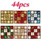 thumbnail image 4 of Juego de adornos de bolas de Navidad, colgante grande para árbol de Navidad, copo de nieve, decoración de Feliz Navidad para el hogar, regalo de fiesta de Año Nuevo 2025, 4 of 5