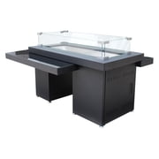 AZ Patio Heaters GSF-RFP Two-Tier Fire Table With Glass Top