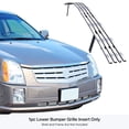 thumbnail image 2 of APS Compatible with Cadillac SRX 2005-2009 Lower Bumper Stainless Steel Chrome 8x6 Billet Front Grill Grille Insert A65362C, 2 of 7