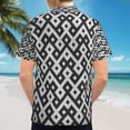 thumbnail image 6 of High Quality Hawaiian Shirts for Men Short Sleeve Aloha Beach Shirt Floral Summer Casual Button Down Shirts Blouses U7YABP, 6 of 7