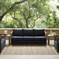 thumbnail image 7 of Modway Ariana 5' x 8' Floral Trellis Area Rug in Beige, 7 of 7