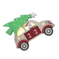 thumbnail image 3 of Luminous Christmas Wooden Calendar Decor Desktop Reusable Perpetual Calendar Creative Car Shape Santa Claus Design Glowing Calendar Block Photography Props for Office Home Table Ornament, 3 of 7