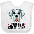 thumbnail image 3 of Inktastic Great Dane Dog Lover Boys or Girls Baby Bib, 3 of 4