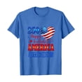 thumbnail image 4 of 250 Years of Freedom Short Sleeve Tee – Women's USA 250th Anniversary Shirt, American Eagle Patriotic Top, Casual Wear for 2026 Events,Independence Day Gift Recommendations(Blue,XXXL), 4 of 4