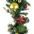 thumbnail image 4 of Village Lighting 9 ft. Pre-Lit LED Garland - Festive Holiday, 4 of 9