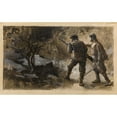 thumbnail image 2 of Albert Guillaume Démarest 24x16 Black Ornate Framed Double Matted Museum Art Print Titled: Kennyball Et Flaster Stepher (1889), 2 of 5