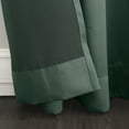 thumbnail image 4 of Sun Zero Madison Grommet Room Darkening Window Curtain Panel, 54"X63", Everglade Green, 4 of 7