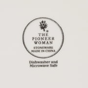 The Pioneer Woman Delilah 12-Piece Stoneware Dinnerware Set, Blue