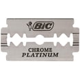 thumbnail image 4 of BIC Chrome Platinum Double Edge Safety Razor Disposable Single Blades (100 Pack), 4 of 6