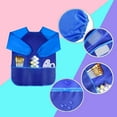 thumbnail image 3 of Kids Painting Apron under $5! CQCYD Kids Art Smock with Long Sleeves, Waterproof Painting Apron for Ages 2-6, Children's Craft Apron with Pockets for School DIY, 3 of 9
