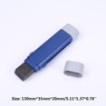 thumbnail image 1 of Herramienta lubricante limpiador de diapasón de cuerda de limpieza a prueba de herrumbre para guitarra (azul) Ehuebsd Para estrenar, 1 of 6