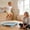Blue, variant on Mini Kids Trampoline 25 in Indoor, Sensory Bounce Board for Balance and Coordination, Non-Slip Base Trampoline for Autism Kids Ages 3-12, Home Kindergarten Outdoor Garden Fitness Toy, Blue