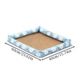 thumbnail image 3 of Cooling Pet Bed, Pet Cooling Mat, 24 Inch, Washable Dog Bed for Small Dogs, Cool Dog Bed for Summer, Breathable Rattan Surface Pet Mattress for Indoor Use, 1 Pack, 3 of 6