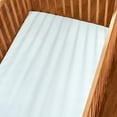 thumbnail image 3 of (3 pack) Parent's Choice 100% Cotton Infant Crib Fitted Sheet, Blue, 3 of 8