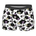 thumbnail image 4 of Goofa Daisies Flowers Printed Men's Boxer Briefs Underwear, Moisture-Wicking Underwear, Trunk,Soft and Breathable Cotton Underwear-, 4 of 9