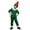 3-Green, variant on Boys Christmas Elf Outfit Long Sleeve Striped Top and Suspender Overalls with Christmas Hat Kids Girl Christmas Outfit 4-5 Years