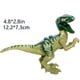 thumbnail image 3 of Dilophosaurus Hybrid Tyrannosaurus Pterosaur Tyrannosaurus Rex Velociraptor Velociraptor Dinosaur Building Blocks Jurassic Assembled Educational Toy, 3 of 3