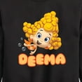 thumbnail image 3 of Bubble Guppies - Deema - Toddler And Youth Crewneck Fleece Sweatshirt, 3 of 5