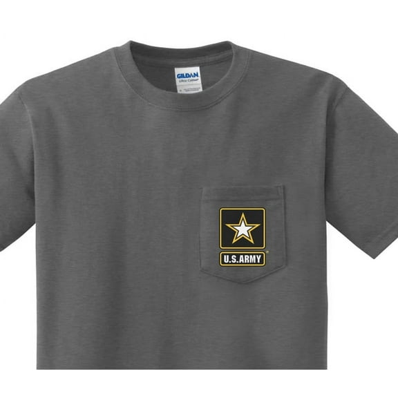 Army T-shirt Men's Pocket Tee