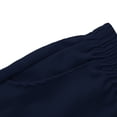 thumbnail image 5 of ctdiral Mens Linen Casual Shorts Elastic Waisted Drawstring Beach Shorts Solid Color Loose Fit Cargo Shorts Multi Pockets Lounge Shorts, 5 of 7
