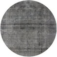 thumbnail image 1 of Ahgly Company Indoor Round Mid-Century Modern Gray Oriental Area Rugs, 3' Round, 1 of 6