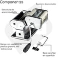 thumbnail image 4 of Maquina Para Hacer Pasta y Ravioles Frescos Manual Acero Inoxidable You, 4 of 6