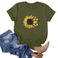 thumbnail image 5 of Blouses pour Femmes,Shorts pour Femmes,Blouse à Manches Courtes Imprimée pour Femmes, T-Shirt Drôle à Col Rond,Blouses pour Femmes Mode,Blouses à Manches Courtes pour Femmes, 5 of 5
