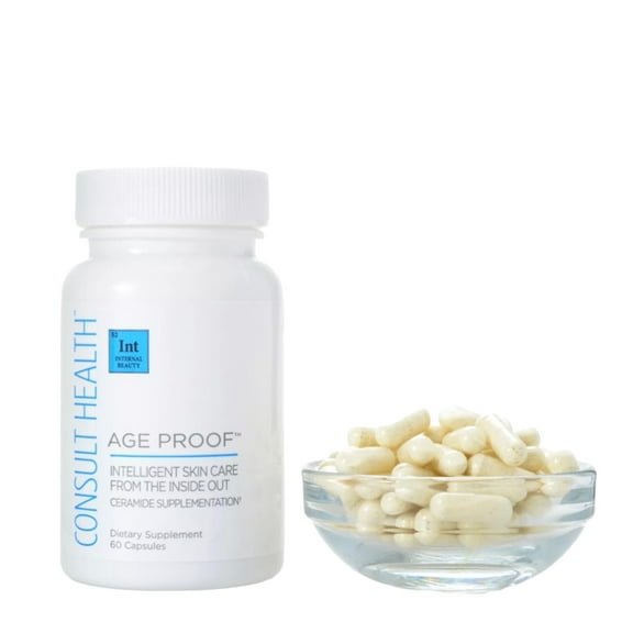 Consult Beaute Age-Proof Ceramide Dietary Supplement - Hyaluronic Acid, 60 Count