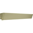alCove Series Radiant Convection Cove Heater, 59" / 700W / 240V, Almond