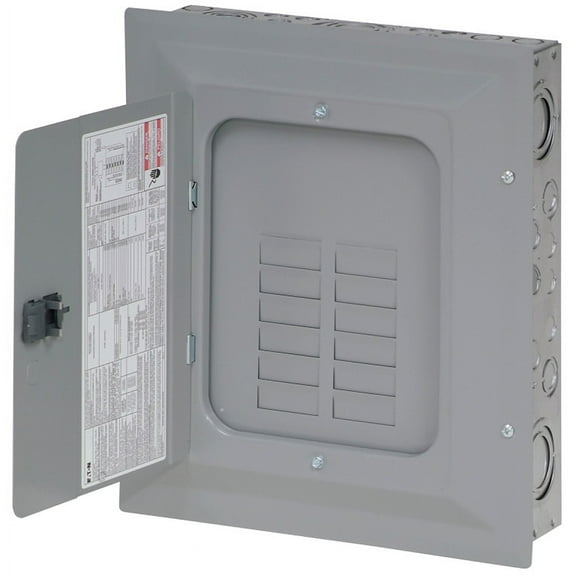 Eaton BRP12L125G 12 Space 24 Circuit Breaker Box Loadcenter - 125A