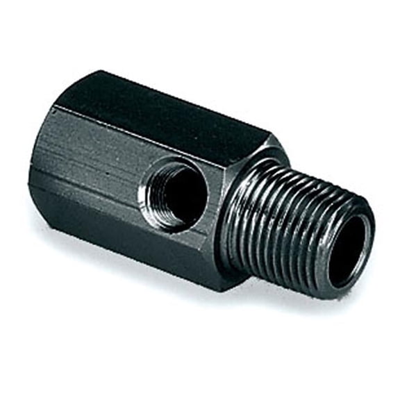 65310 0.38 in. NPT Female to 0.38 in. NPT Male Fuel Pressure Gauge Fitting