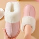 thumbnail image 3 of Pantuflas de gamuza con boca grande Mao para hombre y mujer, pantuflas de interior para el hogar, cálidas pantuflas Mao Mao para otoño e invierno, 3 of 6